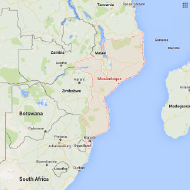 Map Mozambique